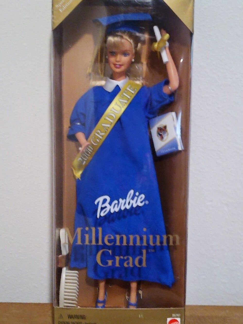 Millennium Grad Barbie in box year 2000